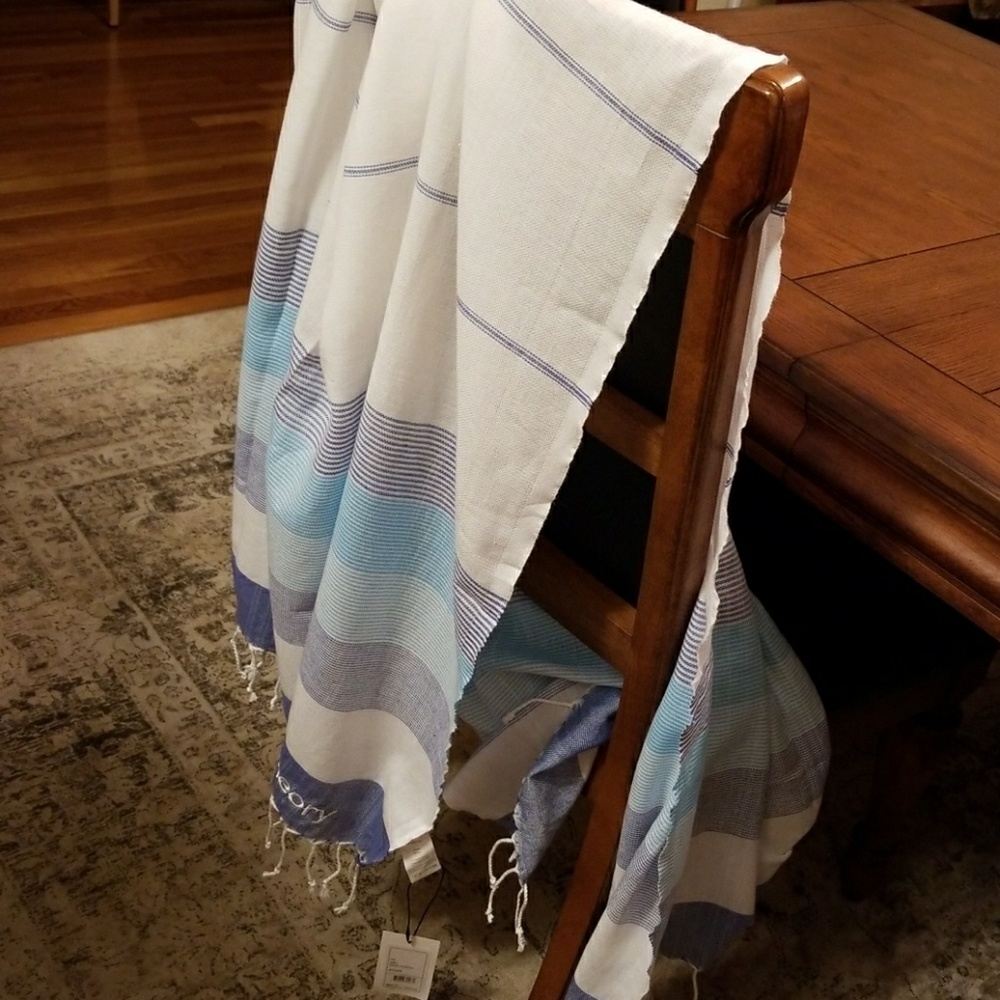 🆕️Theory beach blanket/wrap 100%cotton - Picture 5 of 8